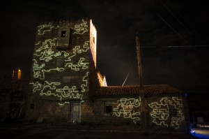 Lorenzo Saracino Video Mapping R.E.F. 2015 Casale San Pietro36       